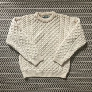 Aran Crafts merino wool sweater